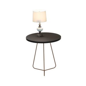 MESA DE CENTRO JB 8004 LUXO PRETO FOSCO